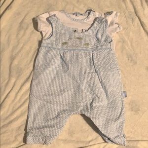 Vintage inspired baby jumper and top